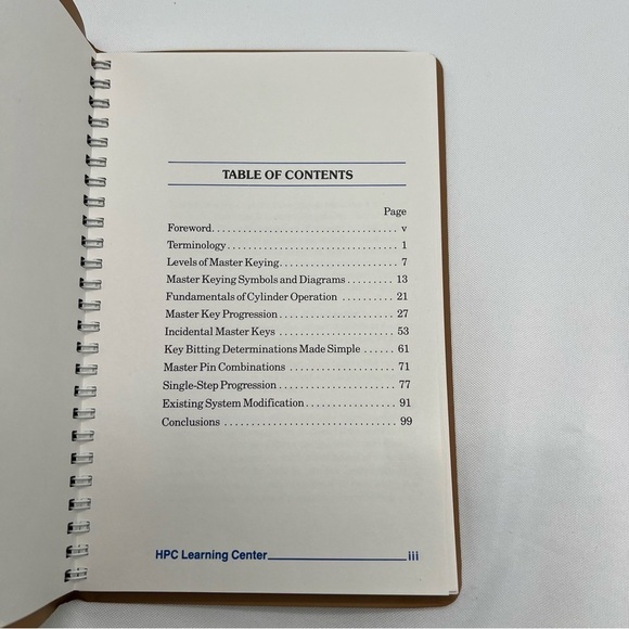 5 Locksmith Education HTC Learning Center Steve Spiwak Books - Picture 11 of 12